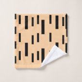 Warme Abrikoos Bad Handdoek (Wasdoekje)