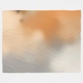 Warme Abstracte Achtergrond Fleece Deken (Voorkant (Horizontaal))
