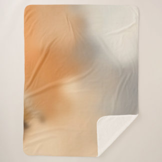 Warme Abstracte Achtergrond Sherpa Deken