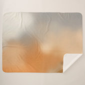 Warme Abstracte Achtergrond Sherpa Deken (Voorkant (horizontaal))