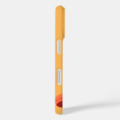 Warme Abstracte Drievoudige Ringen • Moderne Minim Case-Mate iPhone Case (Achterkant / Rechts)