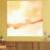 Warme Abstracte Stroom Canvas Afdruk (Insitu (Woonkamer))