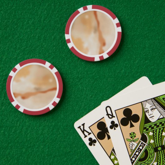 Warme Abstracte Stroom Poker Chips (Pokertafel (Dubbel))