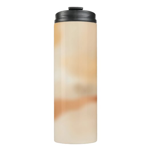 Warme Abstracte Stroom Thermosbeker (Voorkant)