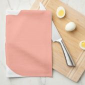 Warme accenten theedoek (Quarter Fold)