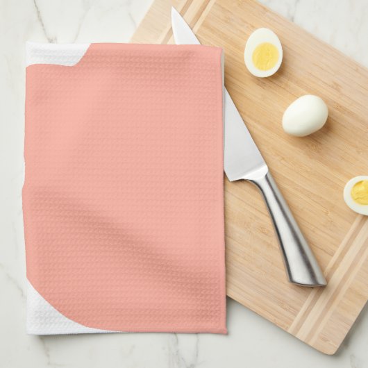 Warme accenten theedoek (Quarter Fold)