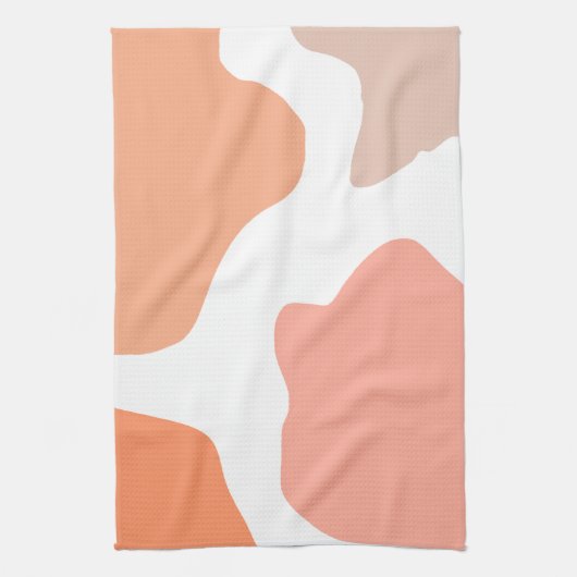 Warme accenten theedoek (Verticaal)