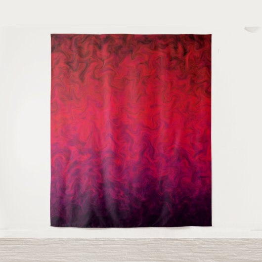 Warme atmosfeer - Bossen Wandkleed (Voorkant)