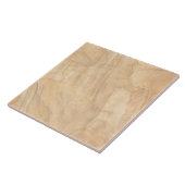 Warme Beige Marmer Textuur Tegeltje (Zijkant)