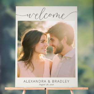 Warme Beige Romantische Foto Acryl Bord