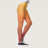 Warme bloemige legging met patroon (Rechts)