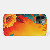 Warme botanische bloei Case-Mate iPhone case (Achterkant (horizontaal))