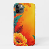 Warme botanische bloei Case-Mate iPhone case (Achterkant)