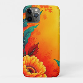Warme botanische bloei Case-Mate iPhone case