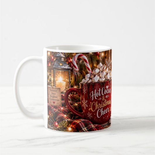 Warme Cacao & Kerstborrel Mok (Links)