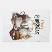 Warme Cacao & Koekje Theedoek (Horizontaal)