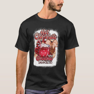 Warme Cacaodrank Warme Chocolade Kerst Dranken en T-shirt