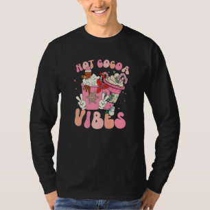 Warme Cacaovibes Koffie IJskoude Latte Snoepjes Kn T-shirt
