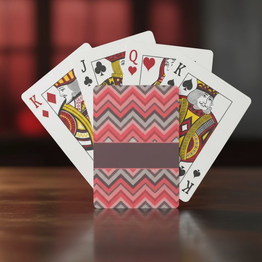 Warme Chevron Pokerkaarten