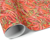 warme chili cadeaupapier (Rol Hoek)