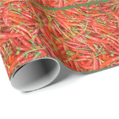 warme chili - lijnen cadeaupapier (Rol Hoek)