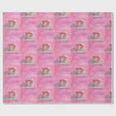 Warme CHOColaatwensen - Kinder kunst voor CHOC Cadeaupapier (Vlak)