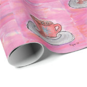 Warme CHOColaatwensen - Kinder kunst voor CHOC Cadeaupapier (Rol Hoek)