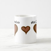 Warme Chocolade Harten Koffiemok (Center)