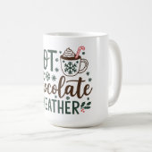 Warme chocolade, Hete cacao Weer Koffiemok (Voorkant rechts)