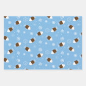 Warme Chocolade Inpakpapier Vel (Voorkant)