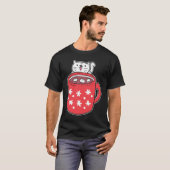 Warme Chocolade Kat Snoepgoed T-shirt (Voorkant volledig)