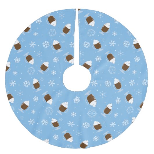 Warme Chocolade Kerstboom Rok (Voorkant)