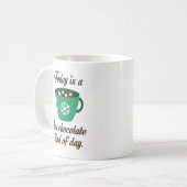 Warme Chocolade Koffiemok (Voorkant links)