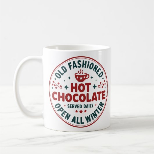 Warme Chocolade Koffiemok (Links)