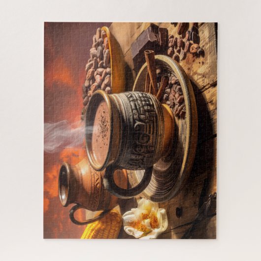 WARME CHOCOLADE LEGPUZZEL (Verticaal)