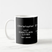 Warme Chocolade Liefhebber White Sci-Fi Script Naa Koffiemok (Links)