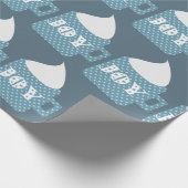 Warme Chocolade Mok Zweep Cream Vreugde Cadeaupapier (Hoek)