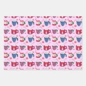 Warme Chocolade Pepermunt Feest Inpakpapier Vel (Voorkant)