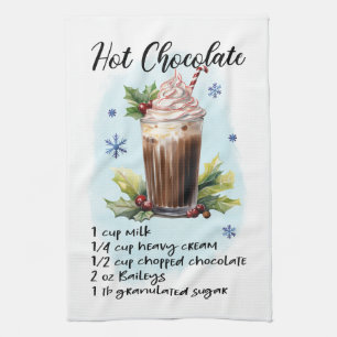 Warme chocolade recept koken essentieel theedoek