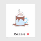 Warme Chocolade Sticker (Vel)