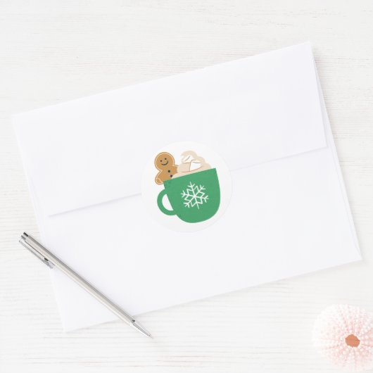 Warme Chocolade Sticker (Envelop)