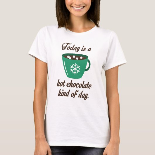 Warme Chocolade T-shirt (Voorkant)