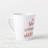 Warme chocolade winter latte mok (Linkerhoek)