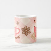 Warme Chocolade Winter Mok Baby Het Is Koud Buiten (Center)