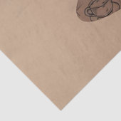 Warme Coffeehouse Essentie Tissuepapier (Detail)