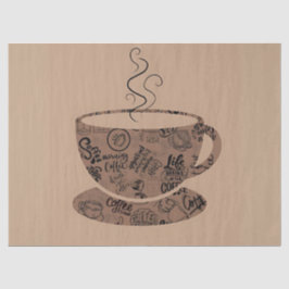 Warme Coffeehouse Essentie Tissuepapier