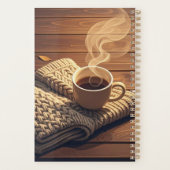 Warme deken en stomende drink planner (Achterkant)