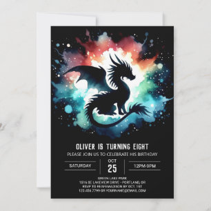 Warme Dragon Verjaardag Digitaal Kaart