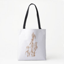 Warme Elegante Botanische Inkt Kunst