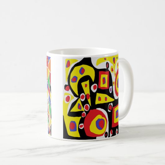 warme en duizelige mok (Voorkant rechts)